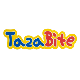 Taza Bites logo.